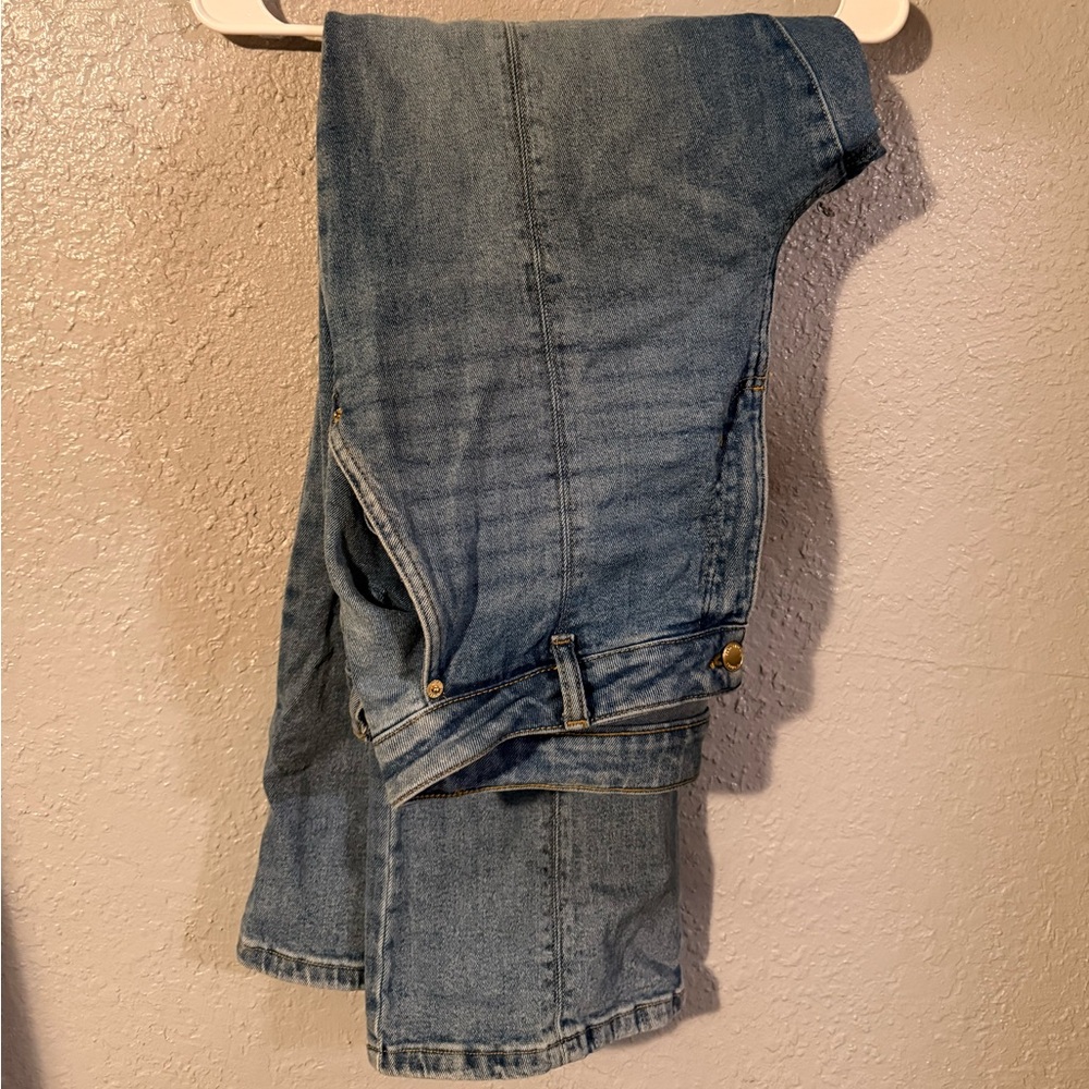 Micheal Kors Straight Legged Blue Women's Jeans